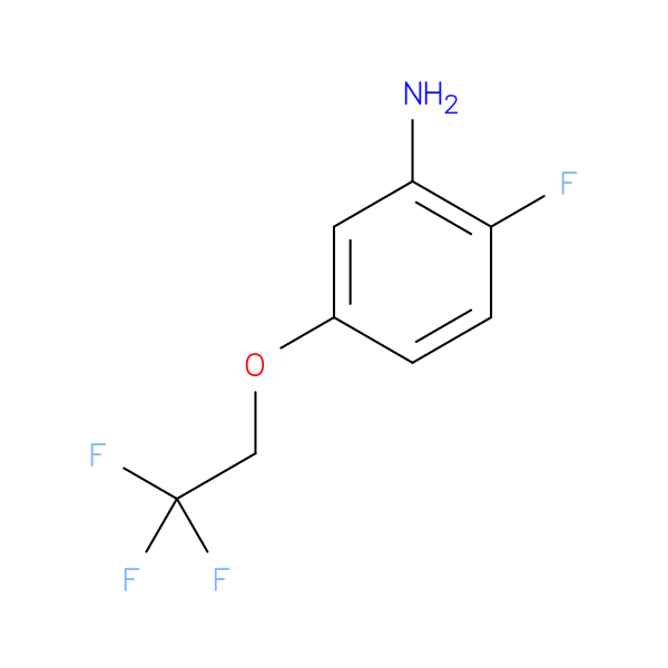 2-fluoro-5-(2,2,2-trifluoroethoxy)aniline