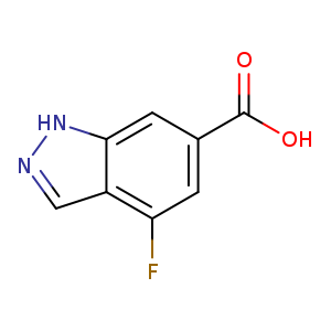 4-FLUORO-6-(1H)INDAZOLE CARBOXYLIC ACID