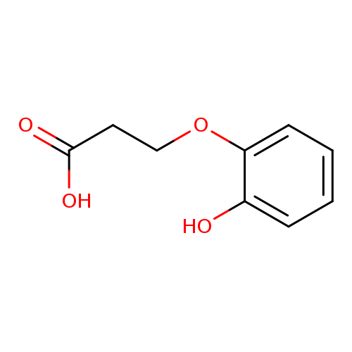 3-(2-hydroxyphenoxy)propanoic acid