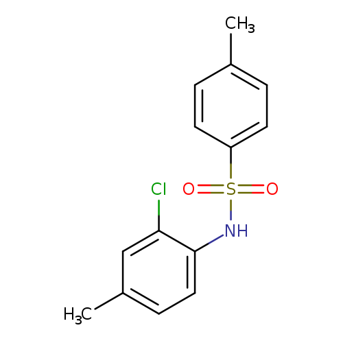 N-​(2-​chloro-​4-​methylphenyl)​-​4-​methyl-benzenesulfonamide