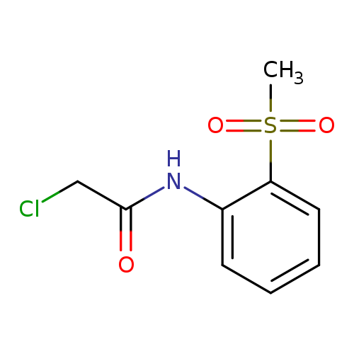 2-Chloro-n-[2-(methylsulfonyl)phenyl]acetamide