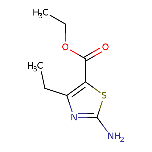 5-Thiazolecarboxylicacid,2-amino-4-ethyl-,ethylester(9CI)