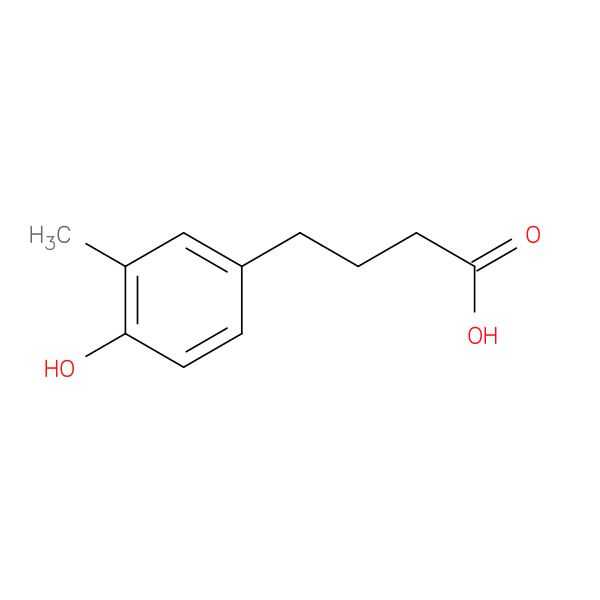 Benzenebutanoic acid, 4-hydroxy-3-methyl-