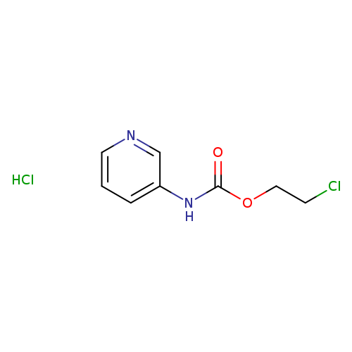 2-chloroethyl N-(pyridin-3-yl)carbamate hydrochloride