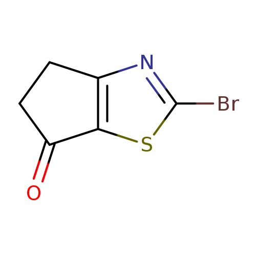 2-bromo-4H,5H,6H-cyclopenta[d][1,3]thiazol-6-one