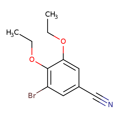 3-Bromo-4,5-diethoxybenzonitrile