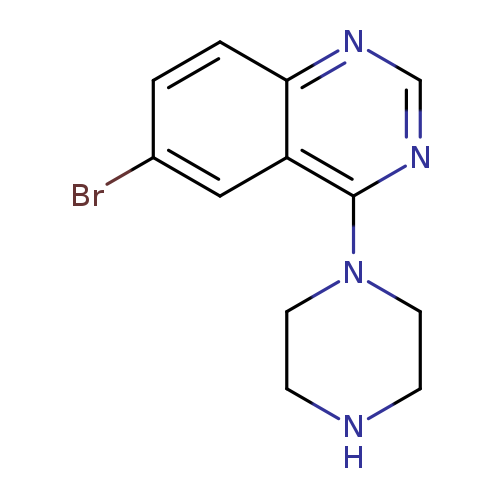 6-bromo-4-(piperazin-1-yl)quinazoline