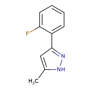 3-(2-Fluorophenyl)-5-methyl-1H-pyrazole