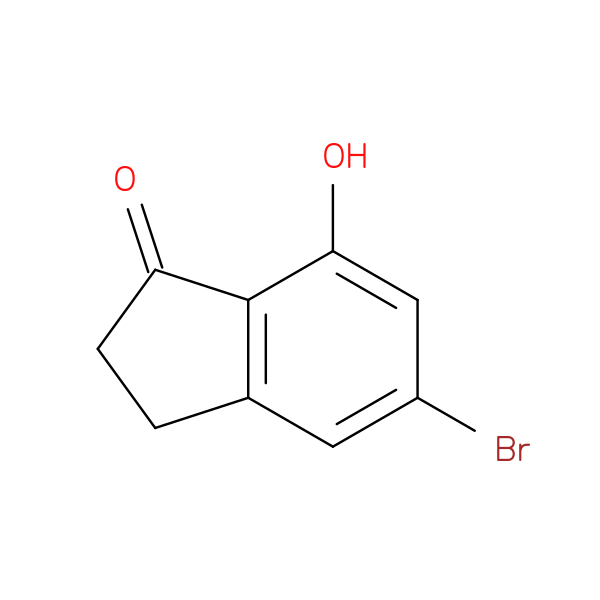 5-Bromo-7-Hydroxy-2,3-Dihydro-1H-Inden-1-One