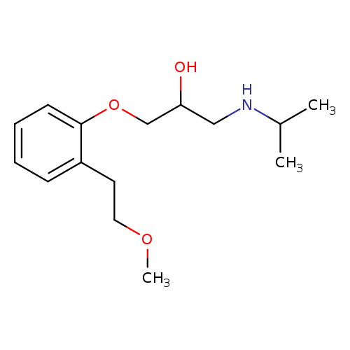2-Propanol, 1-[2-(2-methoxyethyl)phenoxy]-3-[(1-methylethyl)amino]-