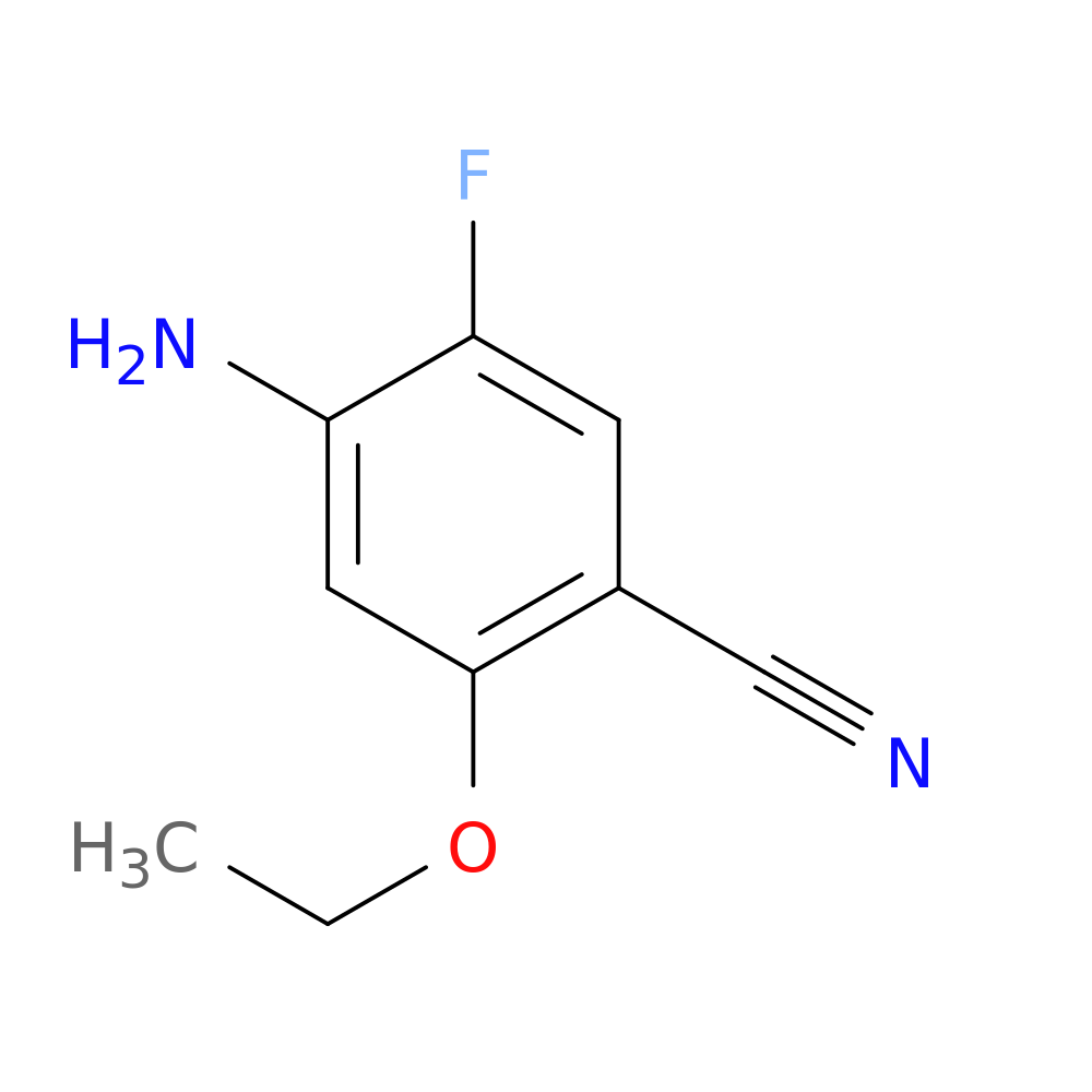 4-Amino-2-ethoxy-5-fluorobenzonitrile