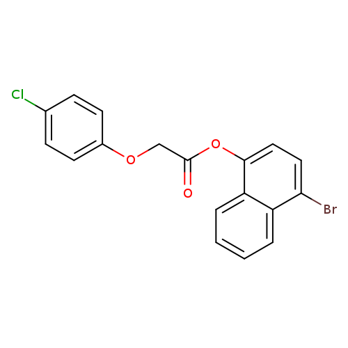 4-bromo-1-naphthyl (4-chlorophenoxy)acetate