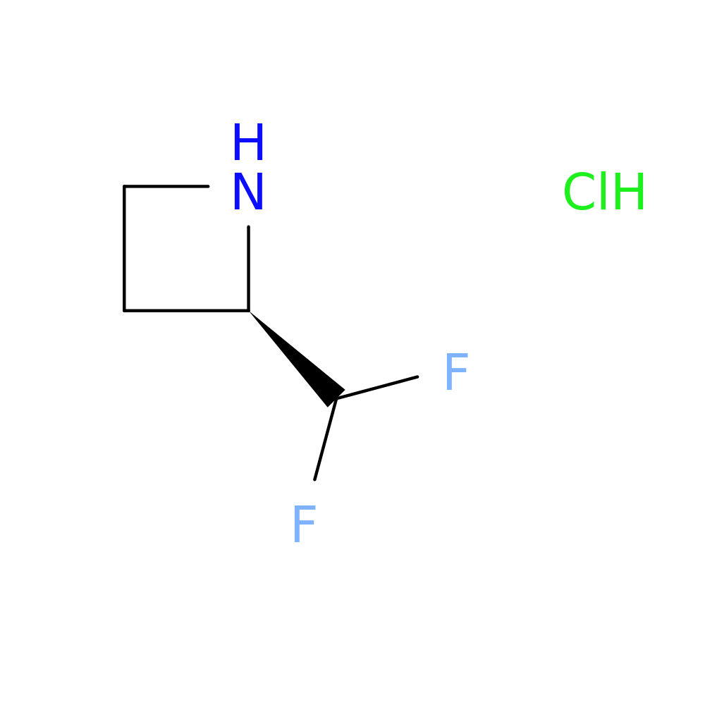(2R)-2-(difluoromethyl)azetidine hydrochloride