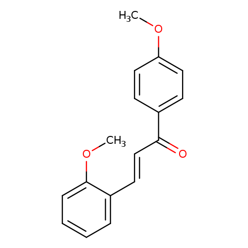 (2E)-3-(2-methoxyphenyl)-1-(4-methoxyphenyl)prop-2-en-1-one