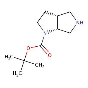 Pyrrolo[3,4-b]pyrrole-1(2H)-carboxylic acid, hexahydro-, 1,1-dimethylethyl ester, (3aR,6aR)-rel-