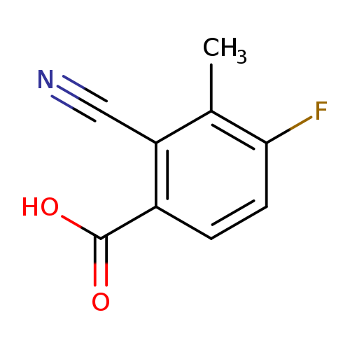 2-cyano-4-fluoro-3-methylbenzoic acid