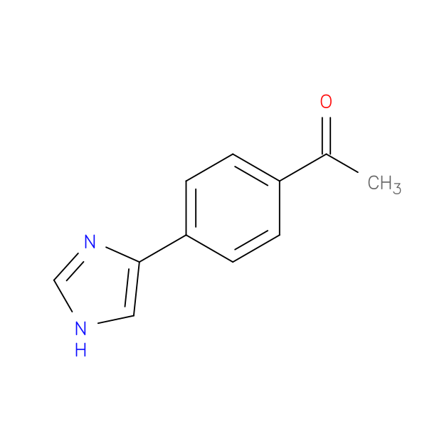 1-[4-(1H-imidazol-4-yl)phenyl]ethan-1-one