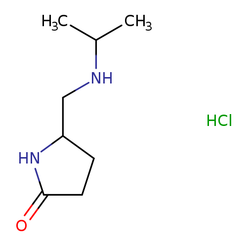 5-[(Isopropylamino)methyl]-2-pyrrolidinone hydrochloride