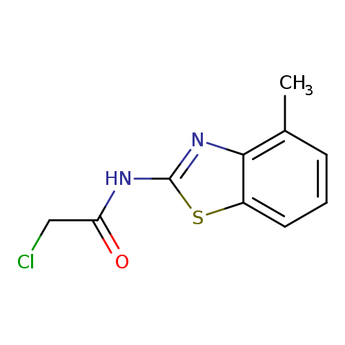 2-chloro-N-(4-methyl-1,3-benzothiazol-2-yl)acetamide