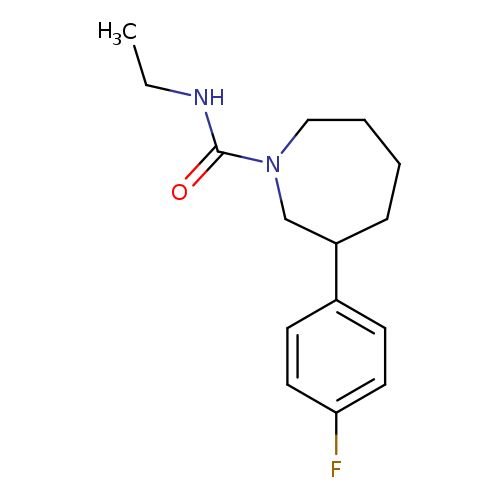 N-ethyl-3-(4-fluorophenyl)azepane-1-carboxamide
