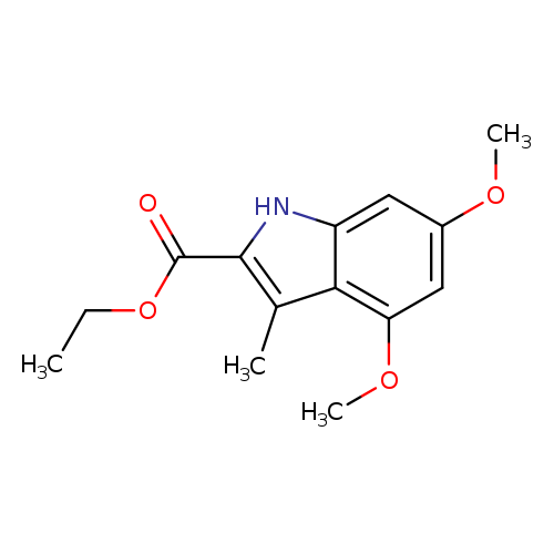 Ethyl 4,6-dimethoxy-3-methyl-1h-indole-2-carboxylate