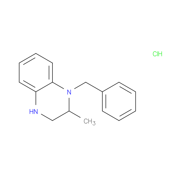 1-benzyl-2-methyl-1,2,3,4-tetrahydroquinoxaline hydrochloride