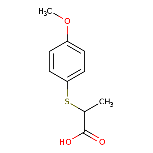 2-[(4-methoxyphenyl)sulfanyl]propanoic acid
