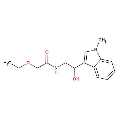 2-ethoxy-N-[2-hydroxy-2-(1-methyl-1H-indol-3-yl)ethyl]acetamide