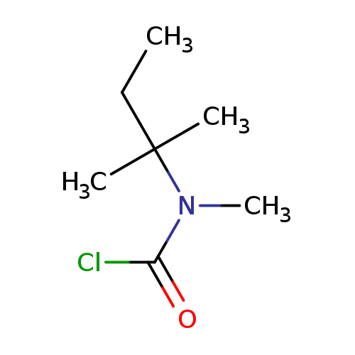 N-methyl-N-(2-methylbutan-2-yl)carbamoyl chloride