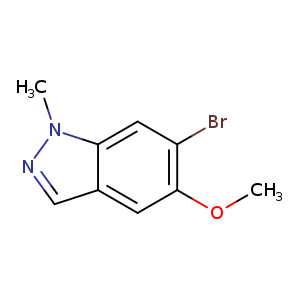 6-bromo-5-methoxy-1-methyl-1H-indazole