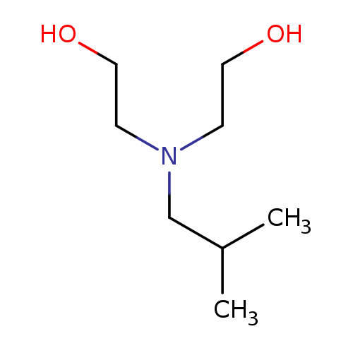 2-[(2-Hydroxyethyl)(2-methylpropyl)amino]ethan-1-ol
