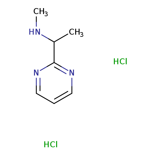 methyl[1-(pyrimidin-2-yl)ethyl]aminedihydrochloride