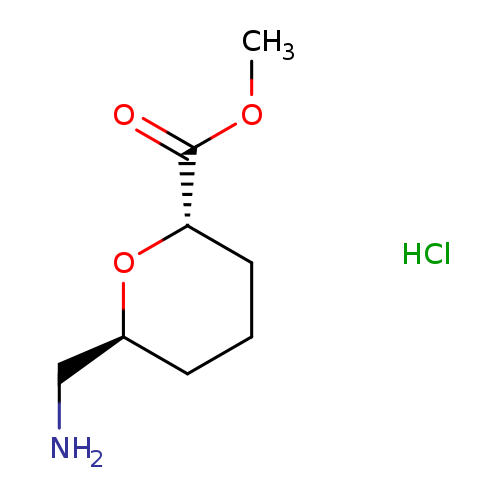 rac-methyl(2R,6R)-6-(aminomethyl)oxane-2-carboxylatehydrochloride,trans