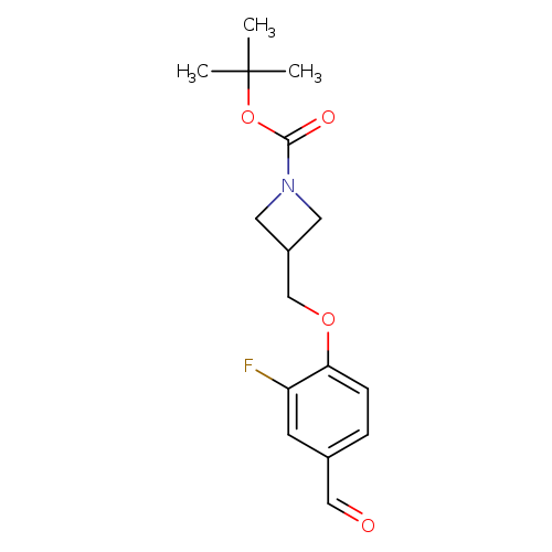 tert-Butyl 3-((2-fluoro-4-formylphenoxy)methyl)azetidine-1-carboxylate