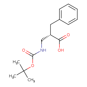 Benzenepropanoic acid, α-[[[(1,1-dimethylethoxy)carbonyl]amino]methyl]-, (αS)-