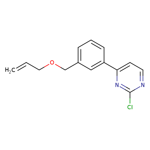 4-(3-(allyloxymethyl)phenyl)-2-chloropyrimidine