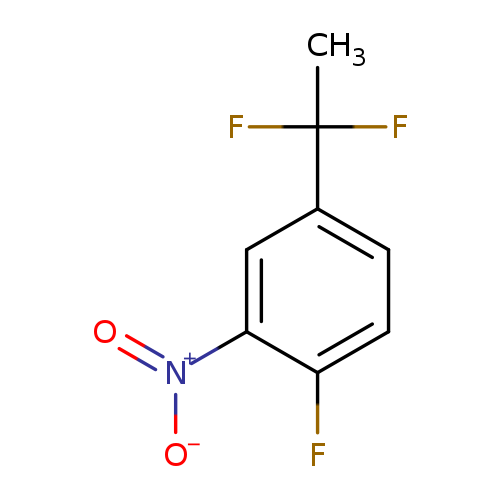 4-(1,1-Difluoroethyl)-1-fluoro-2-nitrobenzene