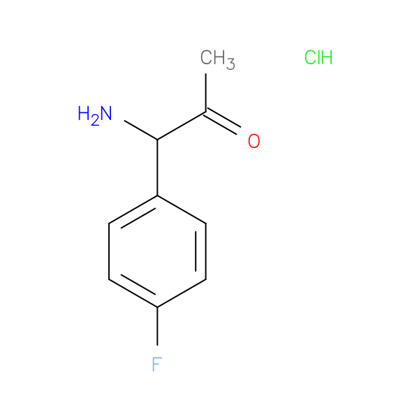 1-amino-1-(4-fluorophenyl)propan-2-one,monohydrochloride