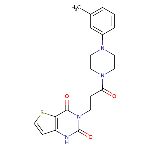 3-{3-[4-(3-methylphenyl)piperazin-1-yl]-3-oxopropyl}-1H,2H,3H,4H-thieno[3,2-d]pyrimidine-2,4-dione