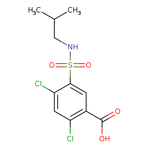 2,4-DICHLORO-5-ISOBUTYLSULFAMOYL-BENZOIC ACID