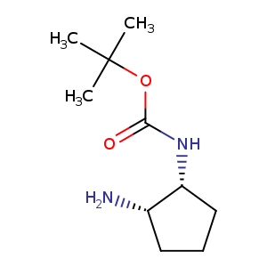 Carbamic acid, [(1R,2S)-2-aminocyclopentyl]-, 1,1-dimethylethyl ester (9CI)