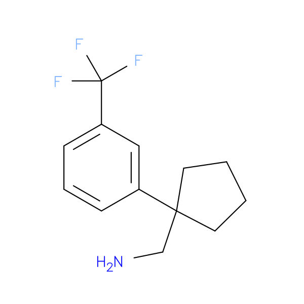 (1-[3-(Trifluoromethyl)phenyl]cyclopentyl)methanamine