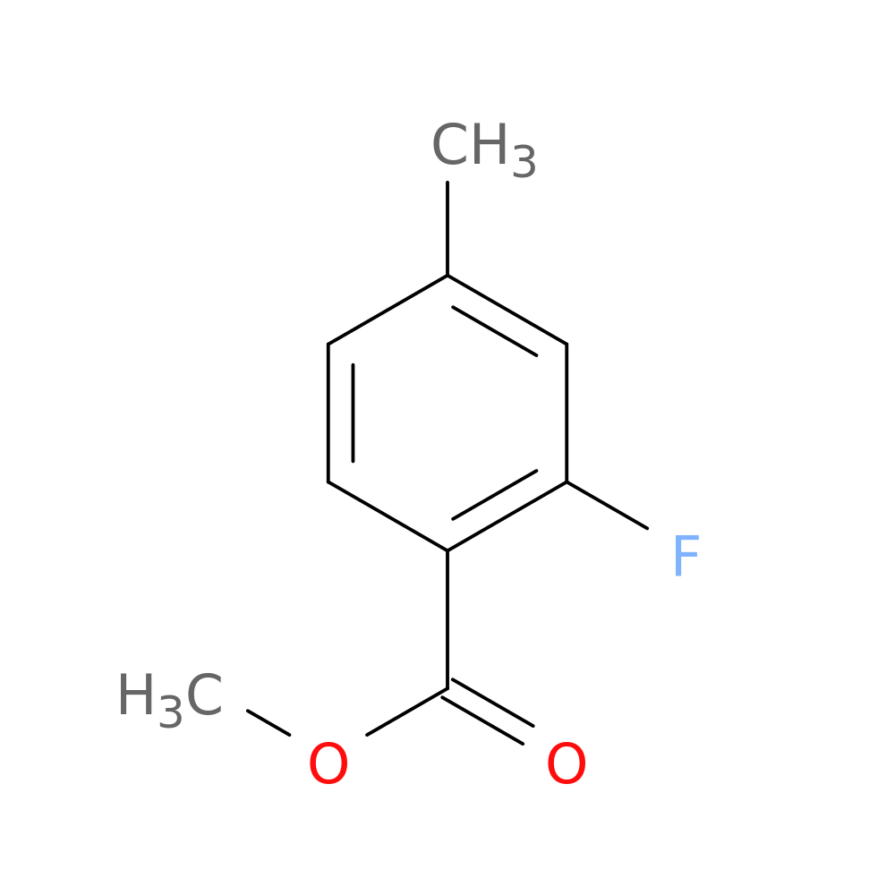Benzoic acid, 2-fluoro-4-methyl-, methyl ester