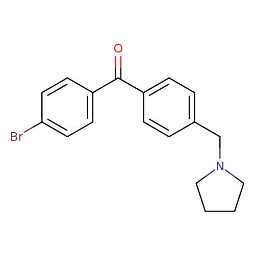 4-Bromo-4'-pyrrolidinomethyl benzophenone