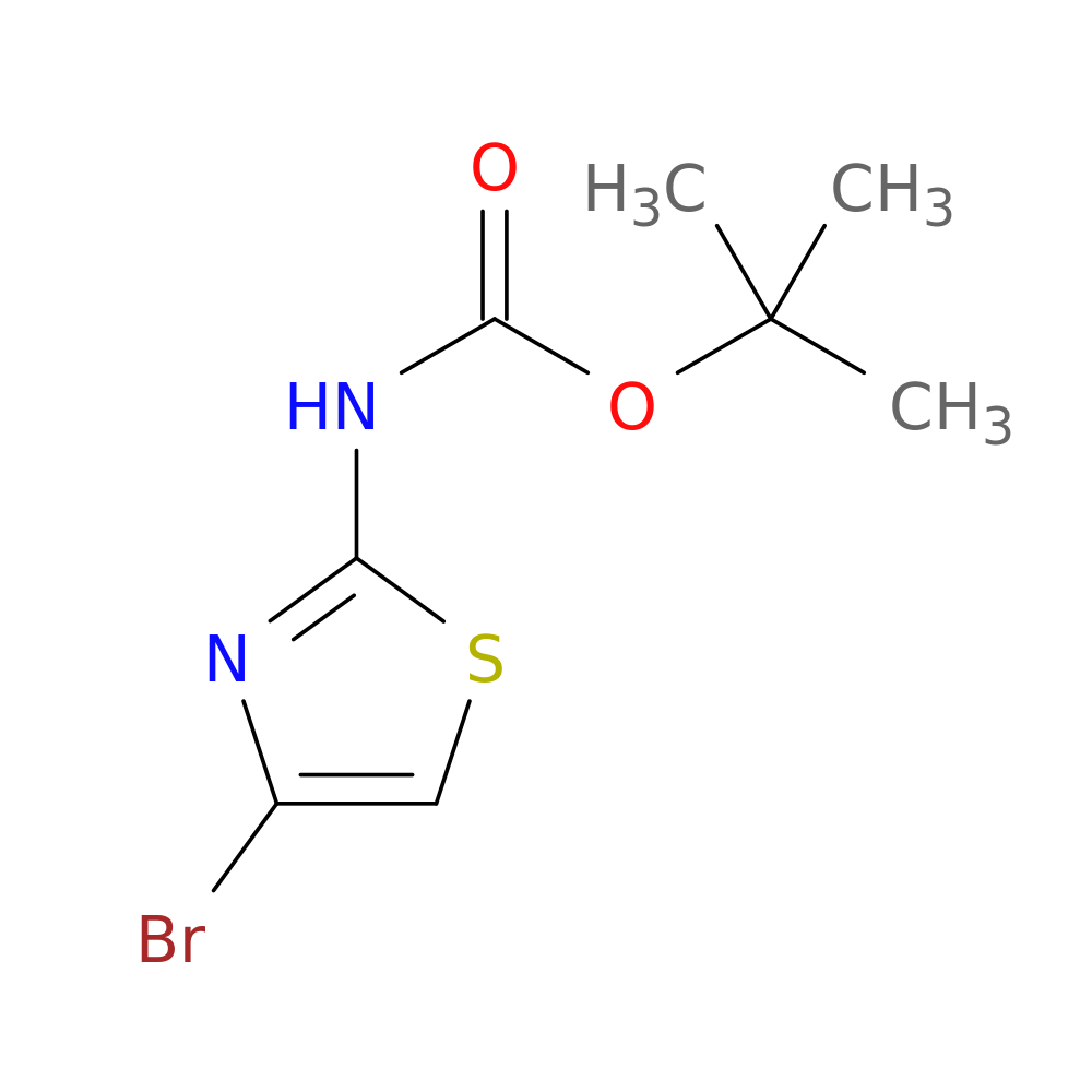 tert-Butyl 4-bromothiazol-2-ylcarbamate