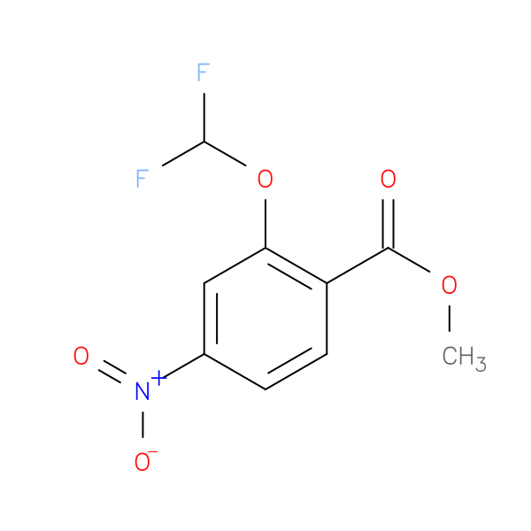 Methyl 2-(difluoromethoxy)-4-nitrobenzoate