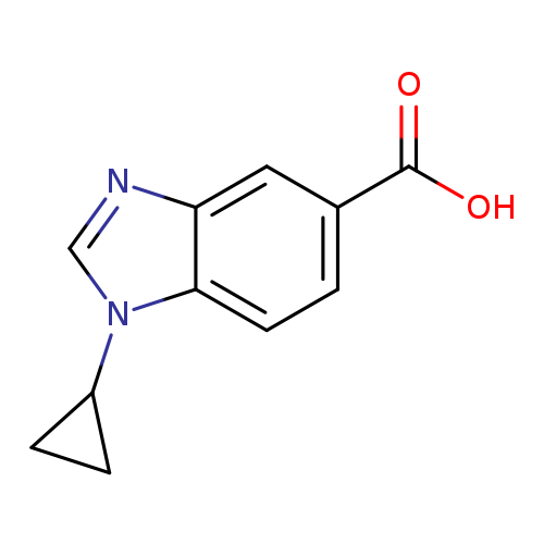 1-Cyclopropyl-1,3-benzodiazole-5-carboxylic acid