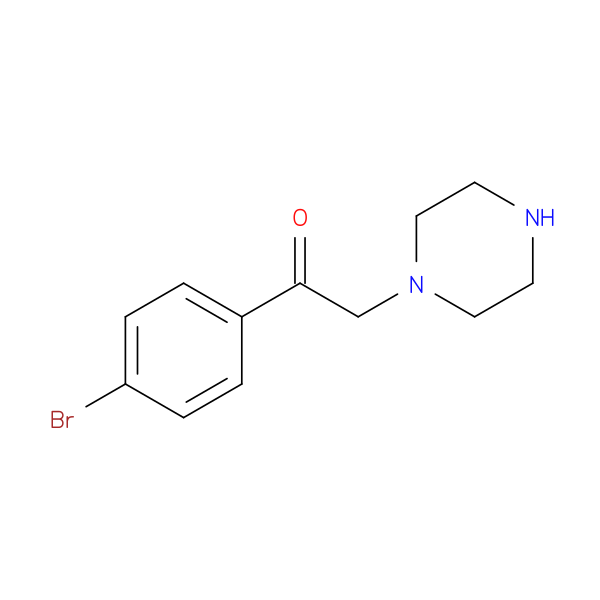 1-(4-Bromophenyl)-2-(piperazin-1-yl)ethanone