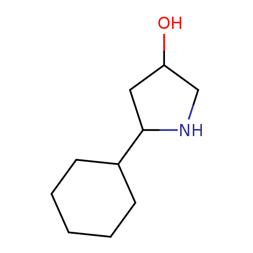 5-Cyclohexylpyrrolidin-3-ol