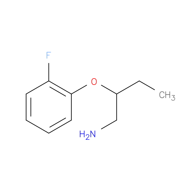 2-(2-fluorophenoxy)butan-1-amine